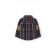 Boboli  Καρό πουκάμισο με μακριά μανίκια για μωρό   σκακιέρα  302094-9719-AW25