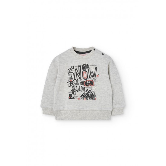 Boboli  Σετ φλις για αγόρι   εκρού  312129-7359-AW25