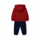 Boboli Set fleece for baby boy  pomegranate 322085-3945-AW25