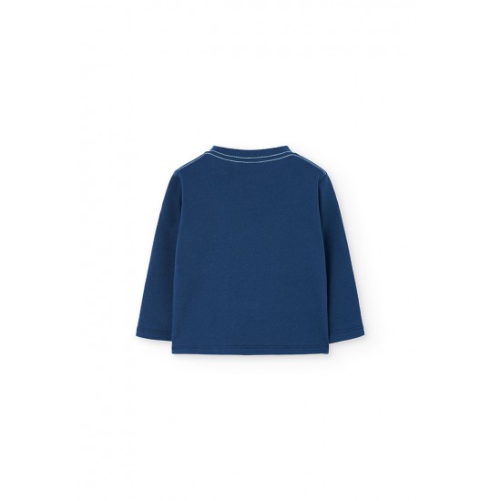 Boboli  βαμβακερό μπλουζάκι για αγορι  342065-2514-AW25