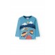 Boboli  βαμβακερό μπλουζάκι για αγόρι   λίμνη  342111-4732-AW25