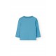 Boboli  βαμβακερό μπλουζάκι για αγόρι   λίμνη  342111-4732-AW25