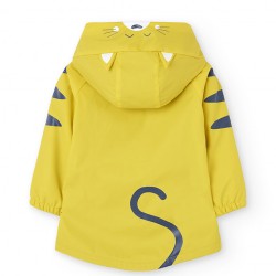 Boboli Hooded raincoat for boy yellow 392015-1223-AW25
