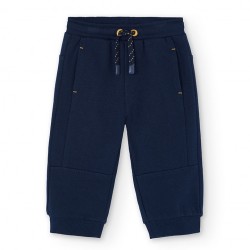 Boboli Fleece trousers basic for baby  navy 392060-2440-AW25