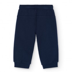 Boboli Fleece trousers basic for baby  navy 392060-2440-AW25