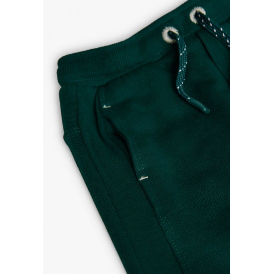 Boboli  Παντελόνι fleece basic για μωρά   κυπαρίσσι  392060-4728-AW25