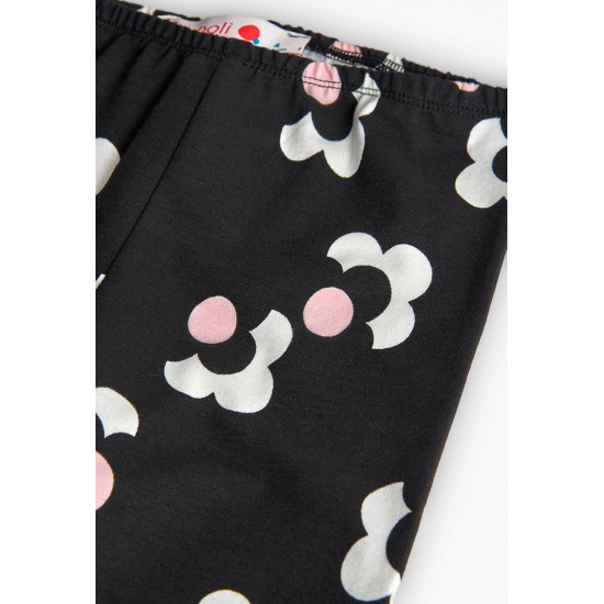 Boboli Stretch knit leggings for girl  print 402028-9711-AW25