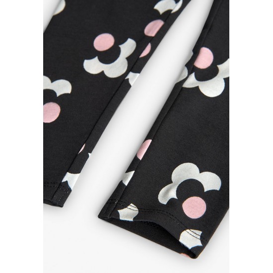 Boboli Stretch knit leggings for girl  print 402028-9711-AW25