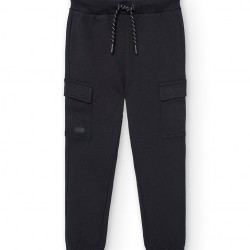 Boboli Fleece trousers for boy  BLACK 502085-890-AW25