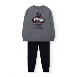 Boboli  Σετ φλις για αγόρι   γκρί  532145-8125-AW25