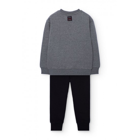 Boboli  Σετ φλις για αγόρι   γκρί  532145-8125-AW25