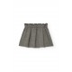 Boboli  Πλεκτή καρό φούστα για baby κορίτσι  γκρί  702032-8125-AW25