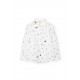 Boboli  Πουκάμισο με στάμπα από ποπλίνα για αγόρι   Με στάμπα  732305-9705-AW25