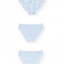 Boboli  Σετ 3 εσώρουχα για κορίτσια   Με στάμπα  922025-9668-AW25