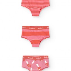 Boboli Pack 3 knickers for girl  print 922069-9669-AW25