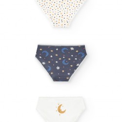 Boboli  Σετ 3 εσώρουχα για κορίτσια   Με στάμπα  922104-9672-AW25