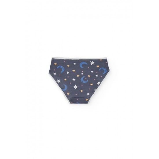 Boboli Pack 3 knickers for girl  print 922104-9672-AW25