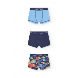Boboli Pack 3 boxers for boy  print 932026-9674-AW25