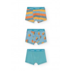 Boboli Pack 3 boxers for boy  stripes 932060-9676-AW25