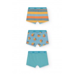 Boboli Pack 3 boxers for boy  stripes 932060-9676-AW25