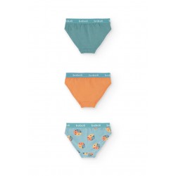 Boboli Pack 3 slips for boy  print 932071-9675-AW25