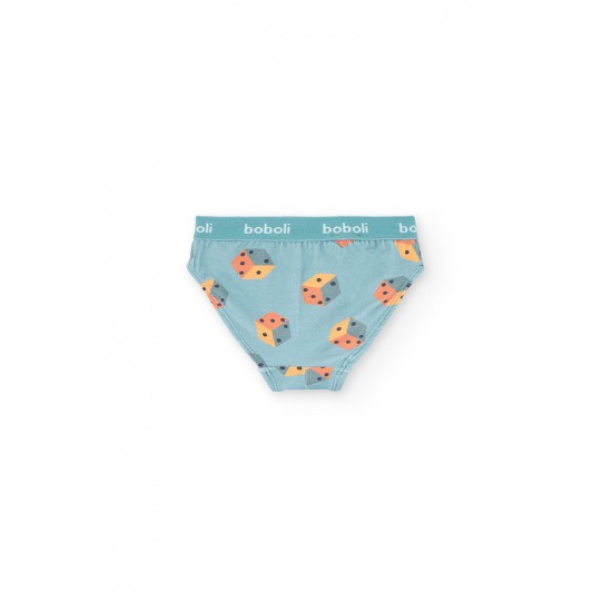 Boboli Pack 3 slips for boy  print 932071-9675-AW25